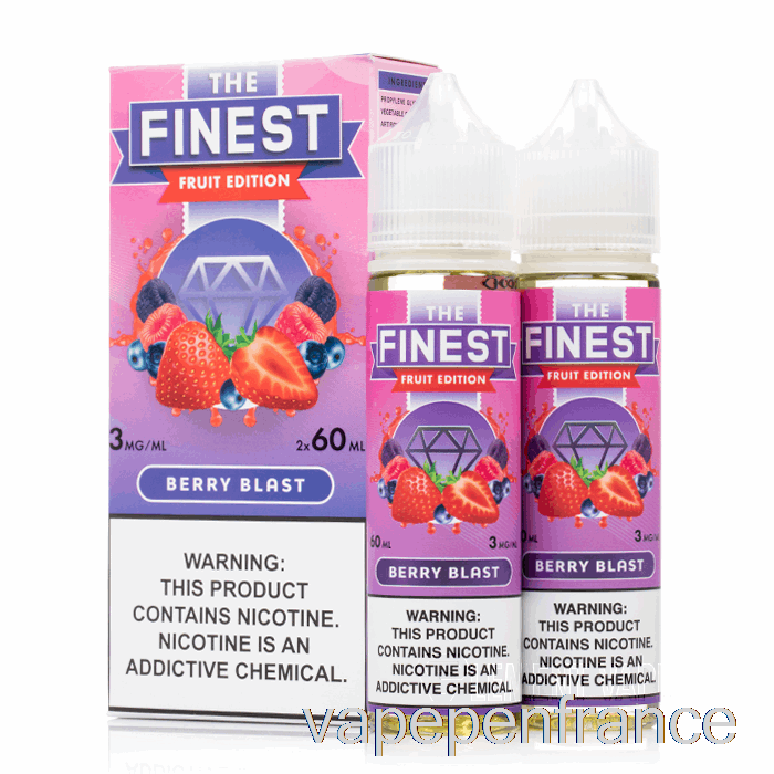 Berry Blast - La Meilleure édition De Fruits - Stylo Vape 120 Ml 0 Mg